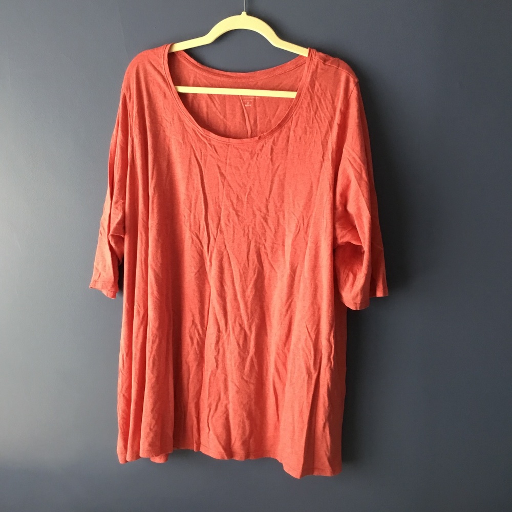 💖J. Jill Ballet Sleeve Soft Red Tunic💖